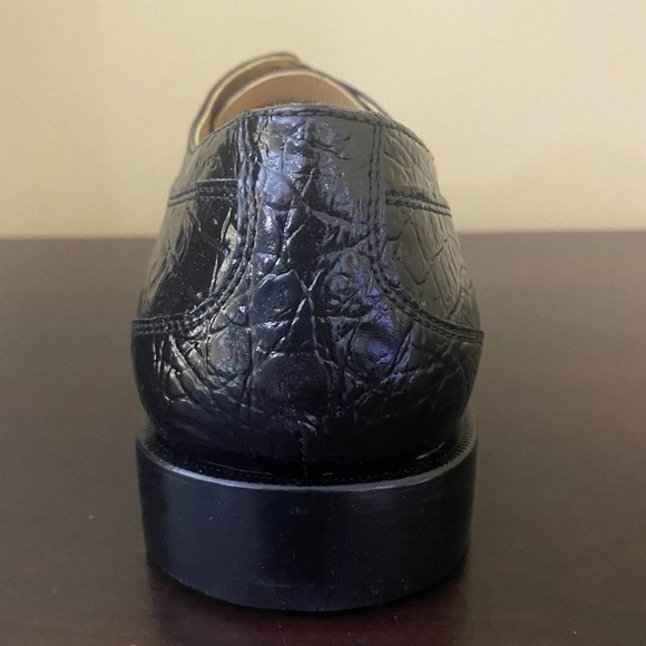 Giorgio Brutini Men's Heft Derby Shoes Croco Print - Picture 6 of 7